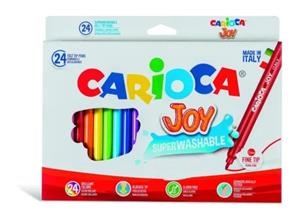 CARIOCA JOY BOLSA PAPEL24 ROTULADORES COLORES SURTIDOS | 8003511405328 | Librería Castillón - Comprar libros online Aragón, Barbastro