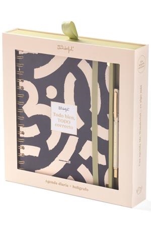 SET DE AGENDA OFFICE 2025-26 DIARIA + BOLI - MR WONDERFUL | 8445641067012 | Librería Castillón - Comprar libros online Aragón, Barbastro