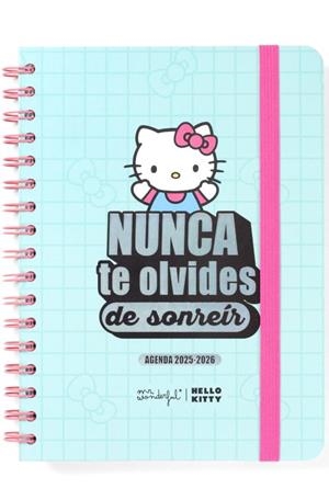 AGENDA  CURSO 2025/26 HELLO KITTY X - MR. WONDERFUL | 8445641065360 | Librería Castillón - Comprar libros online Aragón, Barbastro