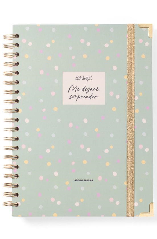 AGENDA OFFICE 2025/26 SEMANA VISTA  EXTRAGRANDE - ME DEJARÉ SORPRENDER - MR WONDERFUL | 8445641063649 | Librería Castillón - Comprar libros online Aragón, Barbastro