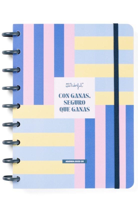 AGENDA CURSO WONDER 2025/26 SEMANA VISTA - CON GANAS, SEGURO QUE GANAS | 8445641063519 | Librería Castillón - Comprar libros online Aragón, Barbastro