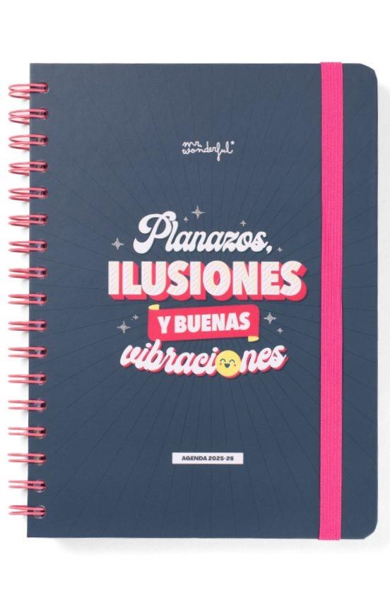 AGENDA CURSO WONDER 2025/26 SEMANA VISTA - PLANAZOS, ILUSIONES Y BUENAS VIBRACIONE | 8445641063403 | Librería Castillón - Comprar libros online Aragón, Barbastro