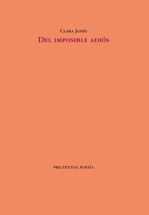 Del imposible adiós | 9788410309258 | Janés, Clara | Librería Castillón - Comprar libros online Aragón, Barbastro