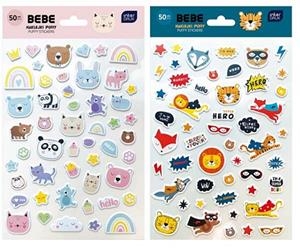 BLISTER CON 50 PEGATINAS INTER BRUK - 2 MODELOS SURTIDOS | 5902277346438 | Librería Castillón - Comprar libros online Aragón, Barbastro