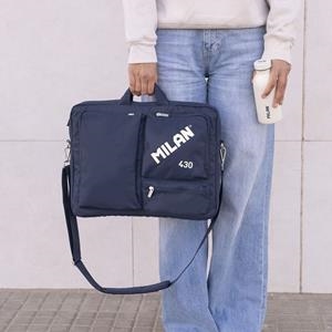 MALETÍN PARA PORTÁTIL MILAN 430 SINCE 1918 AZUL | 8411574113195 | Librería Castillón - Comprar libros online Aragón, Barbastro