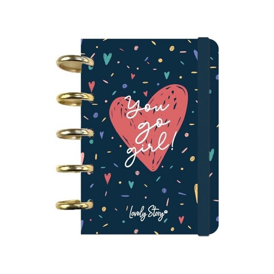 Cuaderno A6 smart book You go girl Lovely Story | 8435458097807 | Librería Castillón - Comprar libros online Aragón, Barbastro