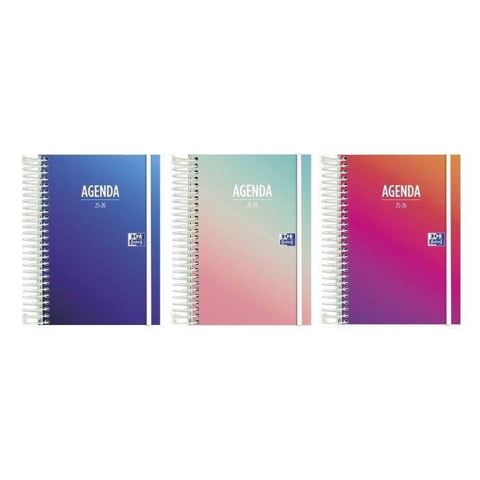 AGENDA ESCOLAR 2025/26 OXFORD GRADIENT 1 DÍA PÁGINA 12x18 | 8427291068892 | Librería Castillón - Comprar libros online Aragón, Barbastro