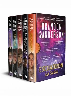 Estuche Escuadrón (Contiene: Escuadrón | Estelar | Citónica | Desafiante) | 9788413149608 | Sanderson, Brandon | Librería Castillón - Comprar libros online Aragón, Barbastro