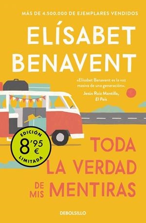 Toda la verdad de mis mentiras (Campaña de verano edición limitada) | 9788466381208 | Benavent, Elísabet | Librería Castillón - Comprar libros online Aragón, Barbastro