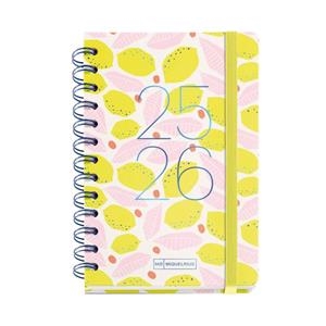 AGENDA ESCOLAR MIQUELRIUS 2025/26 SEMANA VISTA ESCOLAR ACADEMY 17,5 cm x 12,5 cm | 8422593268490 | Librería Castillón - Comprar libros online Aragón, Barbastro