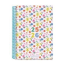 AGENDA ESCOLAR MIQUELRIUS 2025/26 SEMANA VISTA ESCOLAR JUNIOR 15,5 cm x 21,5 cm | 8422593268834 | Librería Castillón - Comprar libros online Aragón, Barbastro
