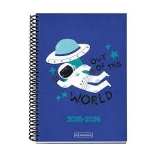 AGENDA ESCOLAR MIQUELRIUS 2025/26 SEMANA VISTA ESCOLAR JUNIOR 15,5 cm x 21,5 cm | 8422593268858 | Librería Castillón - Comprar libros online Aragón, Barbastro