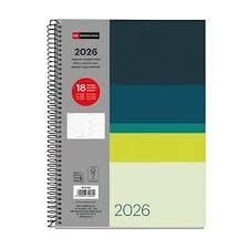 AGENDA ESCOLAR MIQUELRIUS 2026 SEMANA VISTA ESCOLAR PLUS 15,5 cm x 21,5 cm | 8422593344842 | Librería Castillón - Comprar libros online Aragón, Barbastro