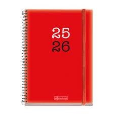 AGENDA ESCOLAR MIQUELRIUS 2025/26 1 DÍA PÁGINA ESCOLAR COLLEGE 15,5 cm x 21,5 cm | 8422593268926 | Librería Castillón - Comprar libros online Aragón, Barbastro