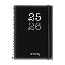 AGENDA ESCOLAR MIQUELRIUS 2025/26 SEMANA VISTA ESCOLAR COLLEGE 11,5 cm x 17,5 cm | 8422593268391 | Librería Castillón - Comprar libros online Aragón, Barbastro