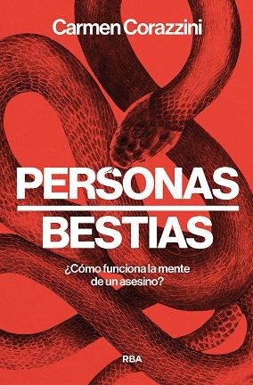 Personas, bestias | 9788411327817 | Corazzini, Carmen | Librería Castillón - Comprar libros online Aragón, Barbastro