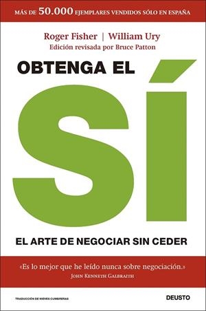 Obtenga el sí | 9788423439164 | Ury, William | Librería Castillón - Comprar libros online Aragón, Barbastro