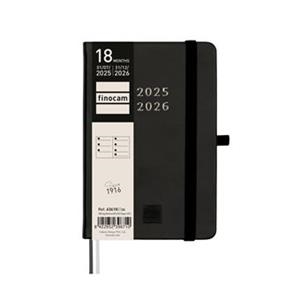 AGENDA FINOCAM ESPIRAL MINIMAL M3 18 MESES 2025/26 SEMANA VISTA HORIZONTAL 15x10.2 cm | 8422952396710 | Librería Castillón - Comprar libros online Aragón, Barbastro