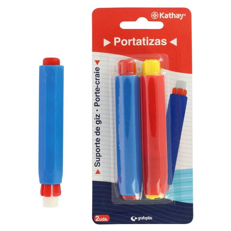 PORTATIZAS (blister 2 unidades) AZUL + ROJO | 8413623625390 | Librería Castillón - Comprar libros online Aragón, Barbastro