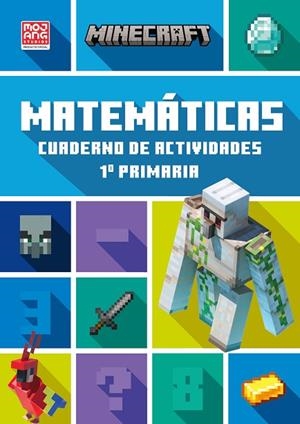 Minecraft oficial: cuaderno de actividades, Matemáticas 1.º primaria | 9788419802811 | Lipscombe & Thompson, Dan & Brad/Collins KS1 | Librería Castillón - Comprar libros online Aragón, Barbastro