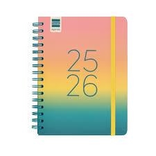 AGENDA FINOCAM ESPIRAL 2025/26 COSMO 1/4 SEMANA VISTA HORIZONTAL | 8422952398684 | Librería Castillón - Comprar libros online Aragón, Barbastro