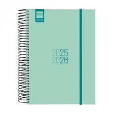 AGENDA FINOCAM ESPIRAL 2025/26 E10 1 DÍA PÁGINA TURQUESA | 8422952399230 | Librería Castillón - Comprar libros online Aragón, Barbastro