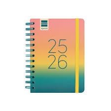 AGENDA FINOCAM ESPIRAL 2025/26 COSMO 1/8  SEMANA VISTA HORIZONTAL | 8422952398844 | Librería Castillón - Comprar libros online Aragón, Barbastro