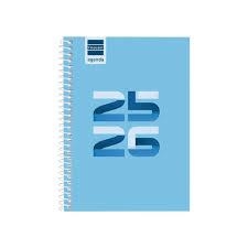 AGENDA FINOCAM ESPIRAL 2025/26 COOL 1/8  SEMANA VISTA HORIZONTAL AZUL | 8422952398127 | Librería Castillón - Comprar libros online Aragón, Barbastro