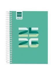 AGENDA FINOCAM ESPIRAL 2025/26 COOL 1/4  1 DÍA PÁGINA VERDE | 8422952397854 | Librería Castillón - Comprar libros online Aragón, Barbastro