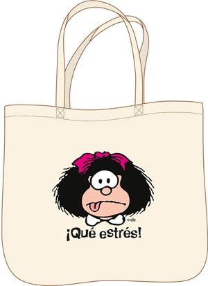BOLSA MAFALDA.¡Qué estrés! | 9791259575258 | Quino | Librería Castillón - Comprar libros online Aragón, Barbastro