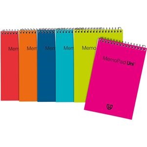 BLOC NOTAS MEMOPAD UNI APAISADO 1/8 80H 60GR CUAD TAPA PLASTICO | 8413623183425 | Librería Castillón - Comprar libros online Aragón, Barbastro