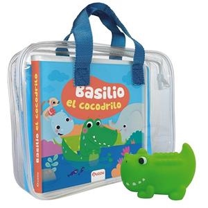 Libro de baño. Basilio el cocodrilo | 9791039549899 | Martinez Pena, Sigrid | Librería Castillón - Comprar libros online Aragón, Barbastro