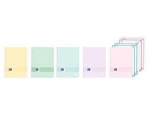 CUADERNO OXFORD LIVE&GO EUROPEAN A4+ 120H CUADRICULA 5MM CB TAPA PP COLORES PASTEL SURTIDOS | 8412771055479 | Librería Castillón - Comprar libros online Aragón, Barbastro