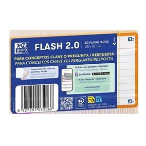 FICHAS REVISION 2.0 OXFORD 75X125 2T 30F 1 LÍNEA NARANJA - FLASCHARDS | 8427291072066 | Librería Castillón - Comprar libros online Aragón, Barbastro