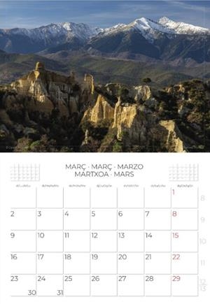 CALENDARIO PYRENE 2026 | 9788470111747 | AA.VV. | Librería Castillón - Comprar libros online Aragón, Barbastro