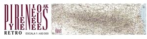POSTER PIRINEOS RETRO E:1:450000 98X35.5CM | 9788470111563 | Librería Castillón - Comprar libros online Aragón, Barbastro