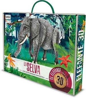 LA SELVA EL ELEFANTE 3D | 9791387509019 | TOME E., BORGO A. | Librería Castillón - Comprar libros online Aragón, Barbastro