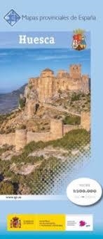 Mapa provincial de Huesca E:1:200.000 | 9788441691445 | INSTITUTO GEOGRAFICO NACIONAL (ESPAÑA) | Librería Castillón - Comprar libros online Aragón, Barbastro