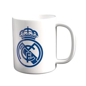 TAZA CERÁMICA REAL MADRID BLANCA | 8426842112015 | Librería Castillón - Comprar libros online Aragón, Barbastro