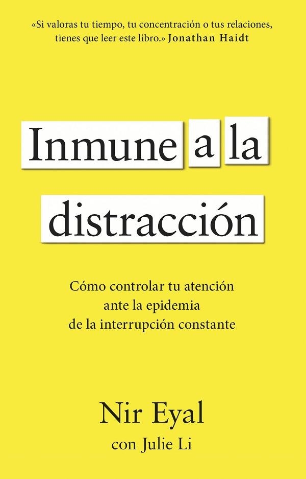Inmune a la distracción | 9788411003933 | Eyal, Nir | Librería Castillón - Comprar libros online Aragón, Barbastro