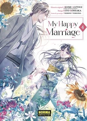 MY HAPPY MARRIAGE 04 | 9788467970357 | AGITOGI, AKUMI/KOHSAKA, RITO/TSUKIOKA, TSUKIHO | Librería Castillón - Comprar libros online Aragón, Barbastro