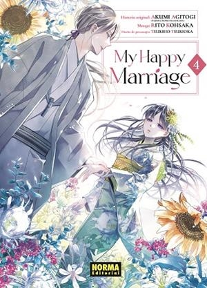 MY HAPPY MARRIAGE 04 | 9788467970357 | AGITOGI, AKUMI/KOHSAKA, RITO/TSUKIOKA, TSUKIHO | Librería Castillón - Comprar libros online Aragón, Barbastro