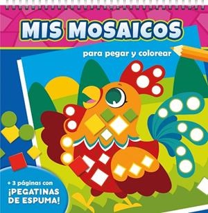 MIS MOSAICOS PARA PEGAR Y COLOREAR. ANIMALES DOMÉSTICOS | 9788410515215 | Librería Castillón - Comprar libros online Aragón, Barbastro