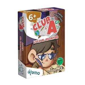 JUEGO DE CARTAS LUCA EL ESCRITOR CLUB A | 8437018229390 | Librería Castillón - Comprar libros online Aragón, Barbastro