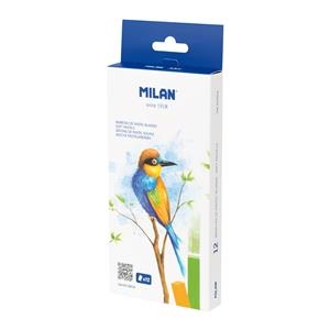 CAJA 12 BARRITAS PASTEL BLANDO MILAN ART | 8411574102656 | Librería Castillón - Comprar libros online Aragón, Barbastro