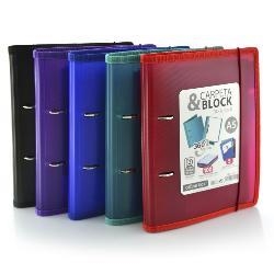 CARPETA & BLOCK A5 SURTIDO COLOR 2 NILLAS EQUIPADA Y CIERRE GOMA | 8435258921159 | Librería Castillón - Comprar libros online Aragón, Barbastro