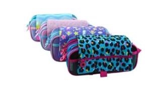 ESTUCHE PORTATODO TRIPLE DISEÑO GRIS - 3 MODELOS SURTIDOS | 8435258583029 | Librería Castillón - Comprar libros online Aragón, Barbastro