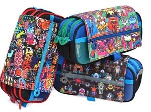 ESTUCHE PORTATODO TRIPLE CON SOLAPA DISEÑO BOYS | 8435258583012 | Librería Castillón - Comprar libros online Aragón, Barbastro