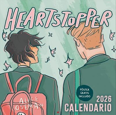 Calendario Heartstopper 2026 | 9788448042707 | Oseman, Alice | Librería Castillón - Comprar libros online Aragón, Barbastro