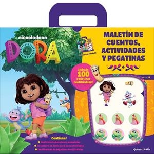 Dora. Maletín de cuentos, actividades y pegatinas | 9788408300335 | Dora | Librería Castillón - Comprar libros online Aragón, Barbastro